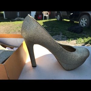 Gold heels